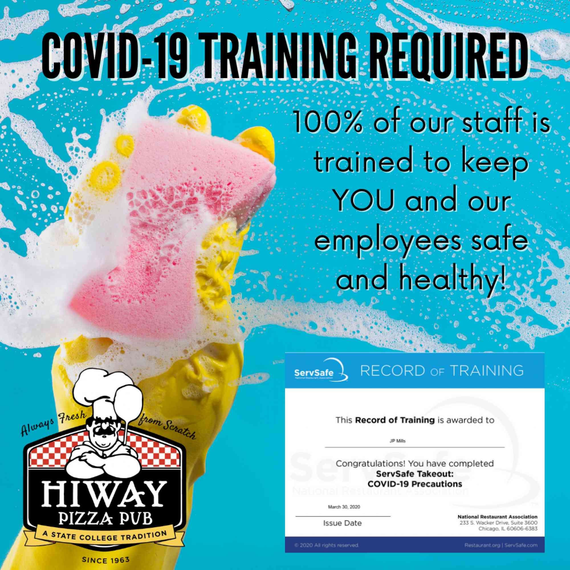 Hi Way COVID 19 Training Square