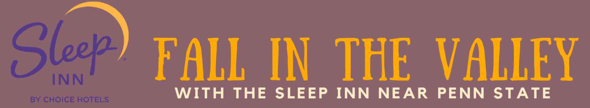 2021 Fall in the Valley Sleep Inn header