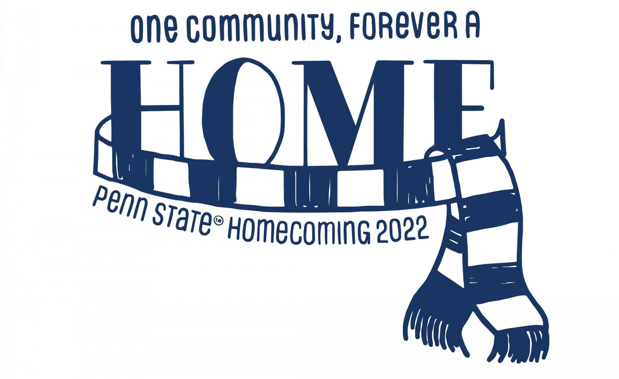 Penn State Homecoming 2022 Logo