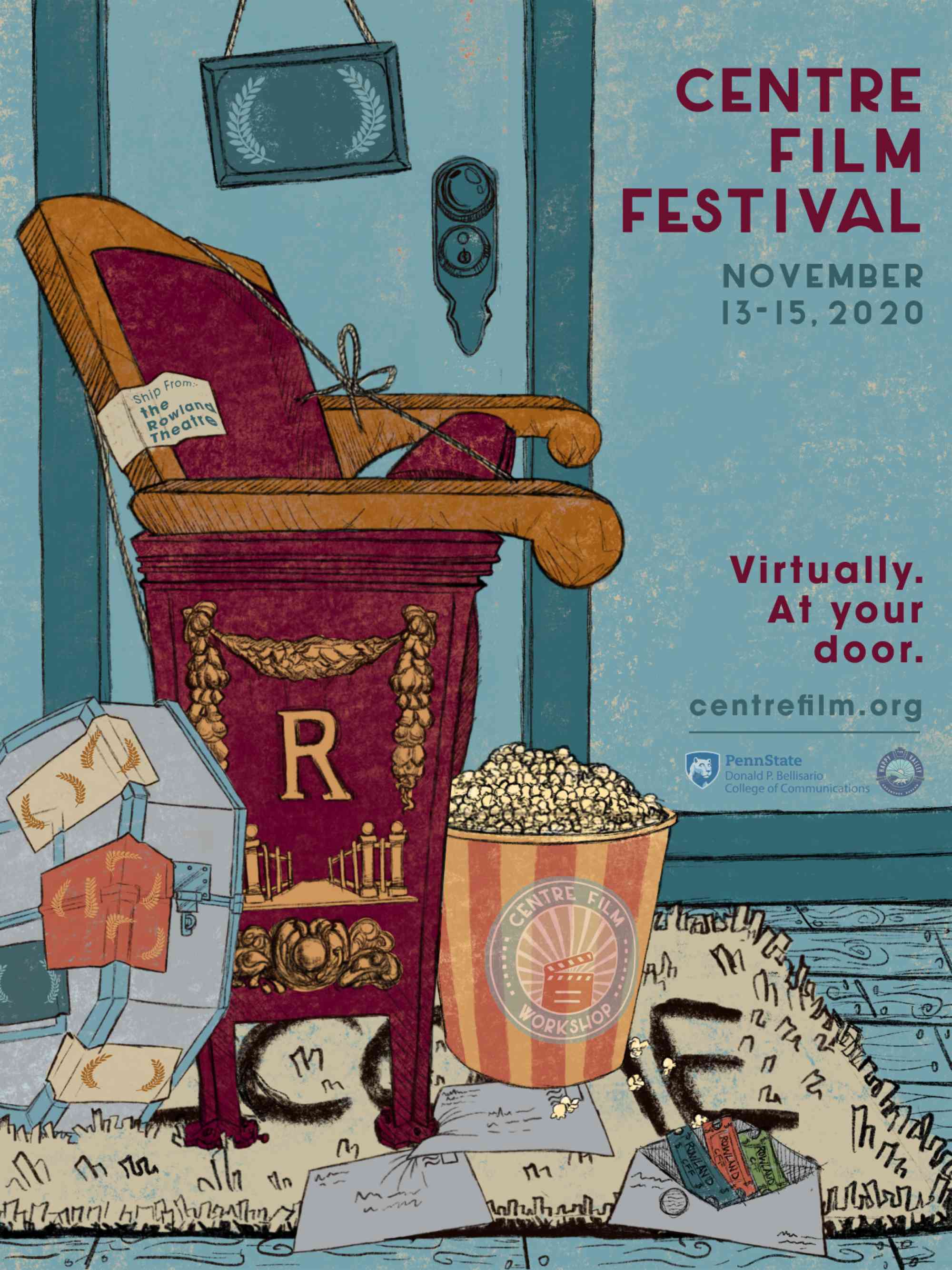 CCFF Poster Front Door with logos