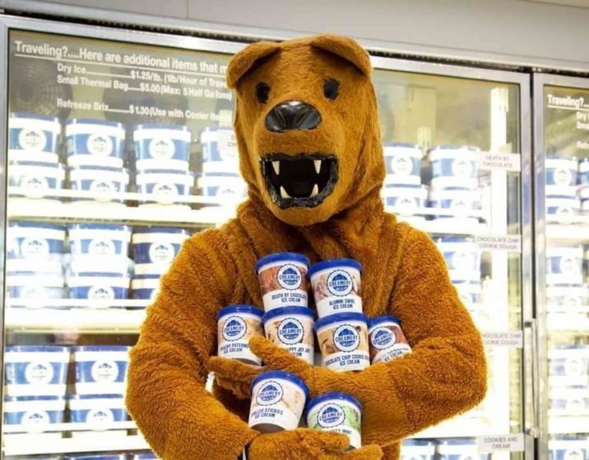 Penn State Creamery Ice Cream