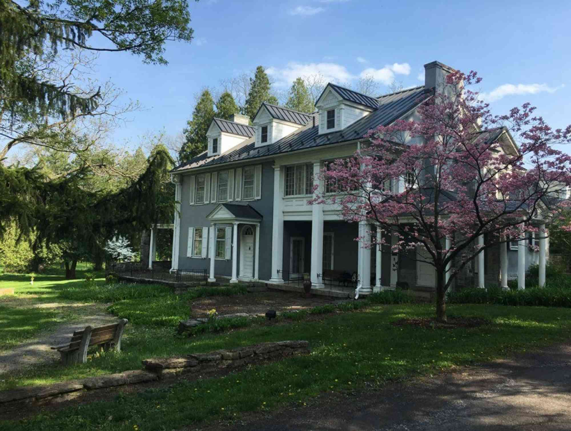 Bob Cameron Boal Mansion in Spring