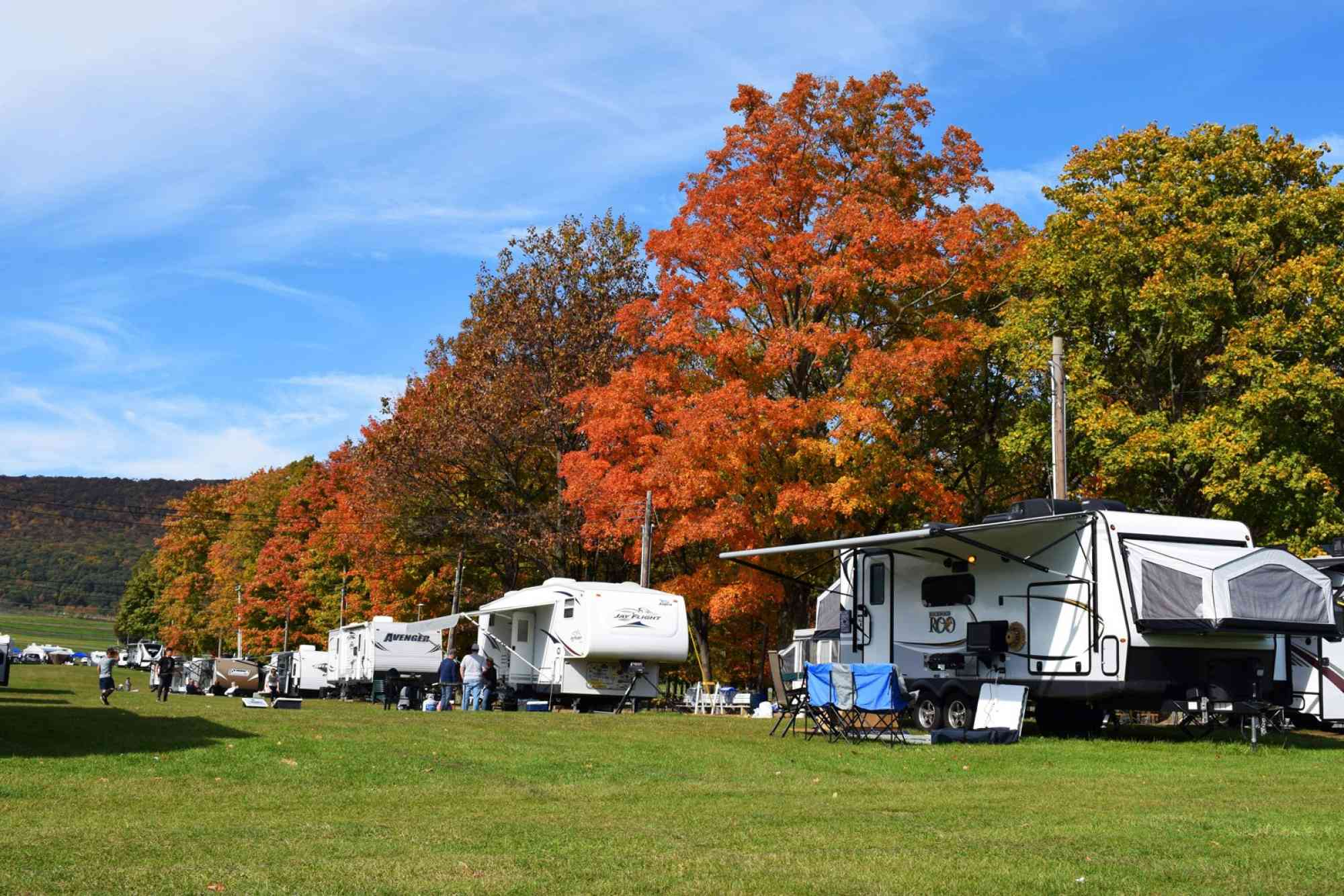 Fall Getaway Header Orange Trees