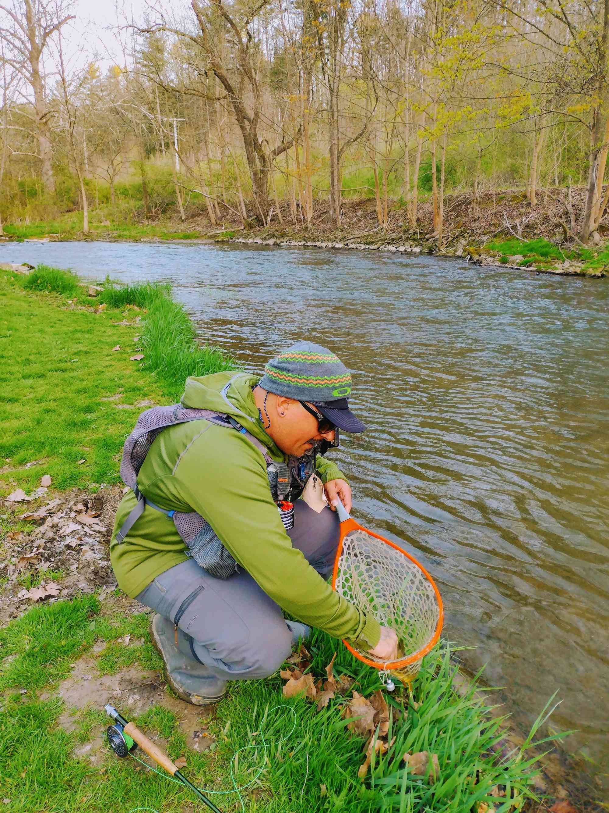 George Costa fly fishing 1