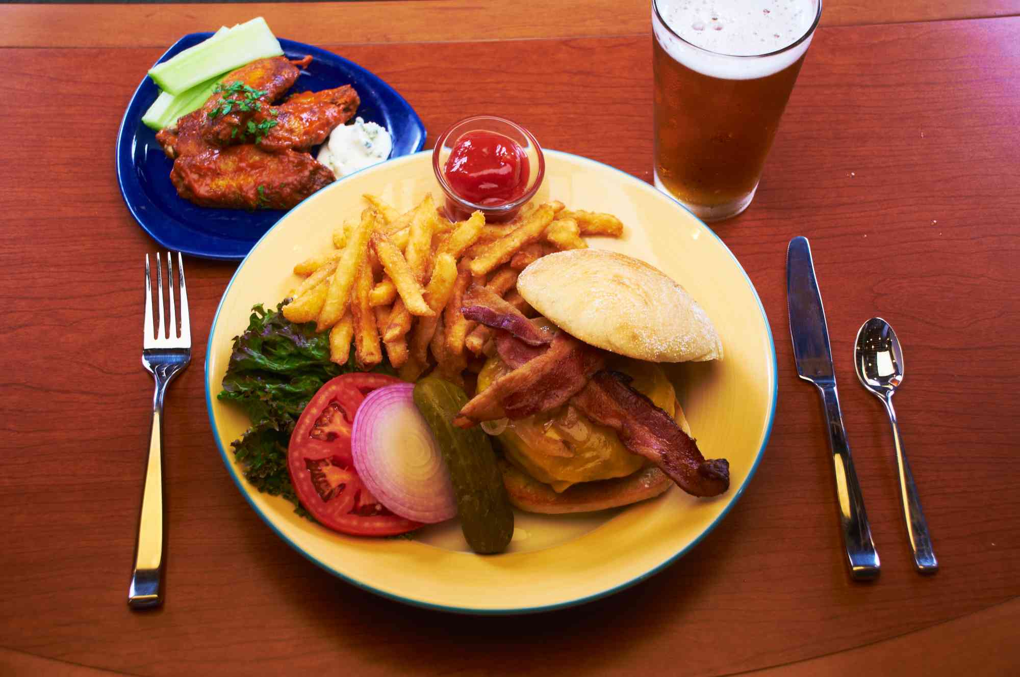 The Penn Stater food at Legends Sep 16 2011 The Penn Stater Burger 2