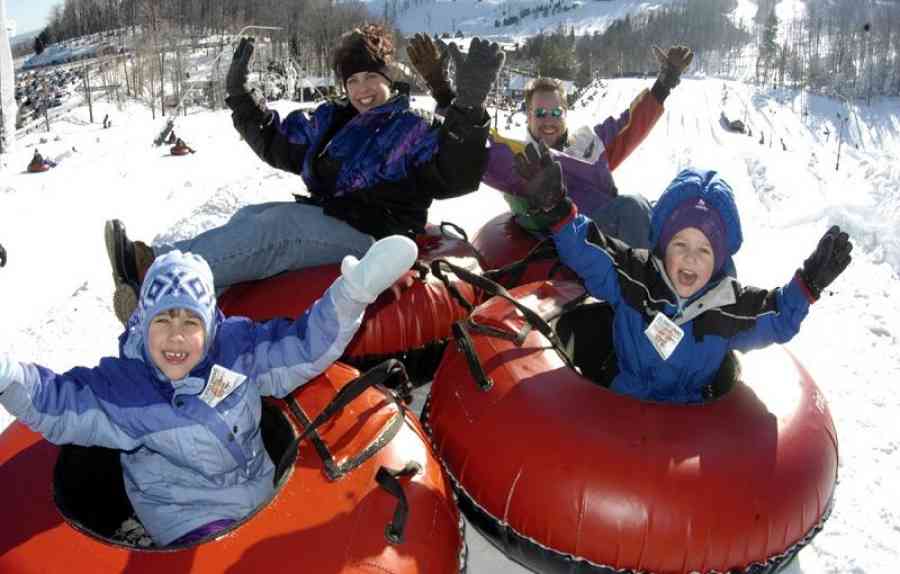 Tubing on Tussey Mountain