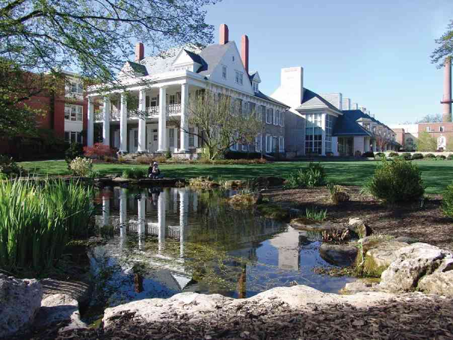 Hintz Family Alumni Center Duck Pond