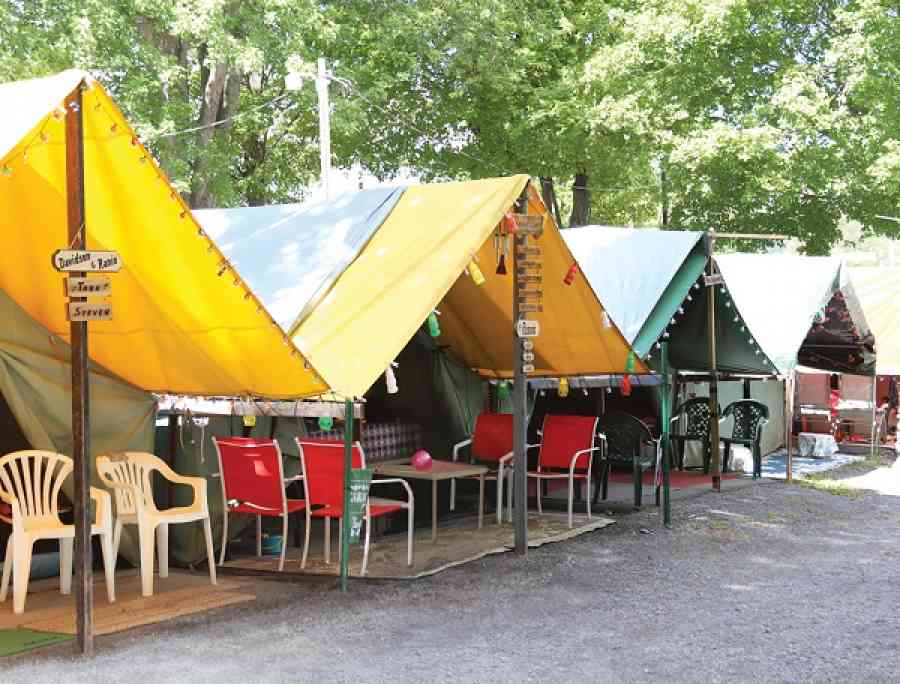 Centre Couny Grange Fair Encampment