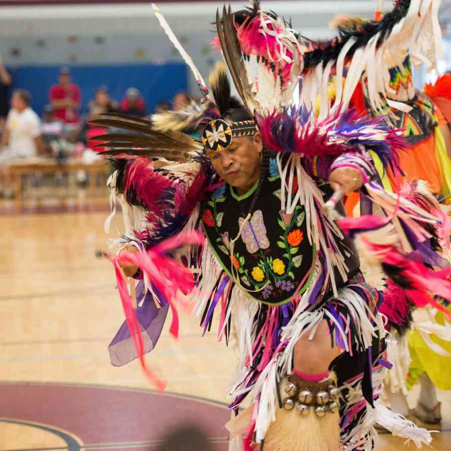 Penn State Powwow To Be Held April 22 And 23 In State College The   Powwow Dancer Mens Fancy 20231 