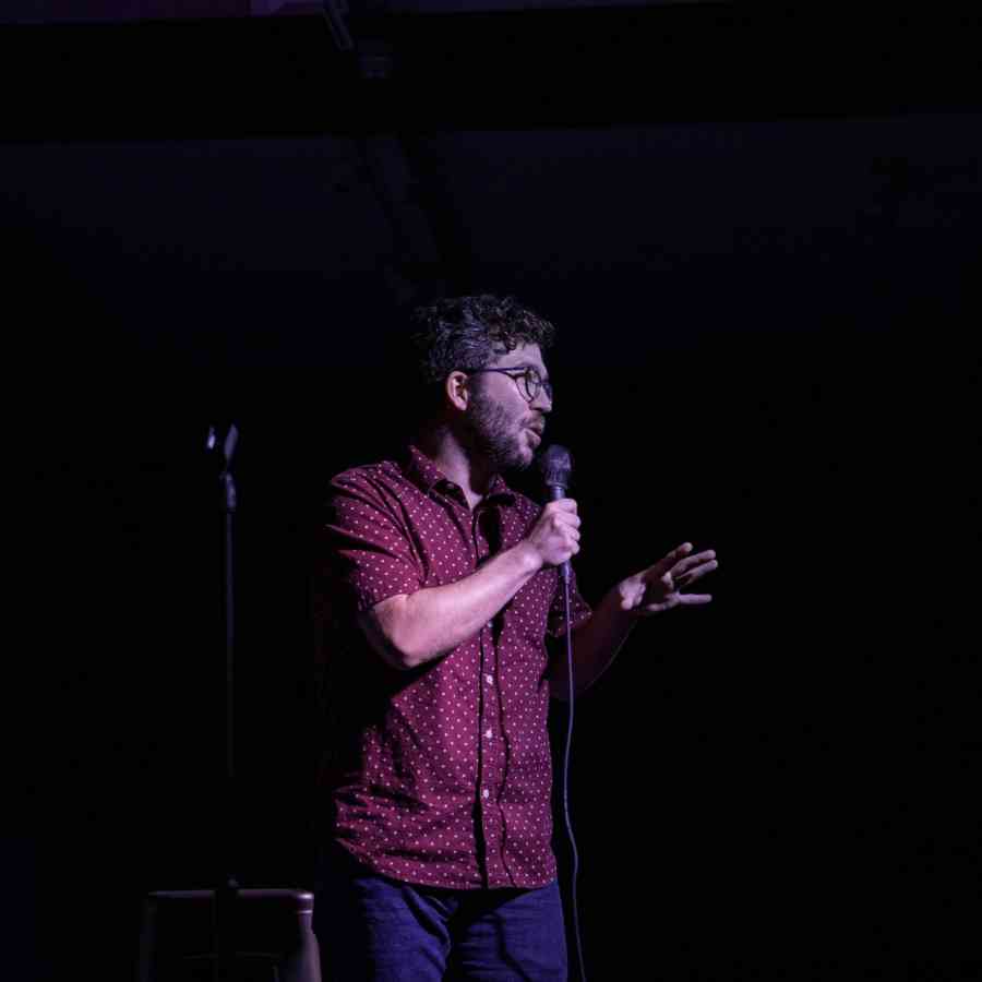 James Tierney standup at Blue Brick Emma Kappel