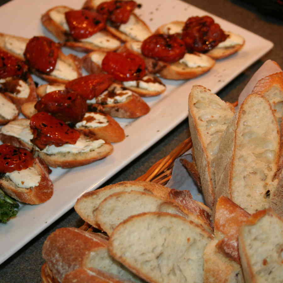 Nittany Catering Crostinis