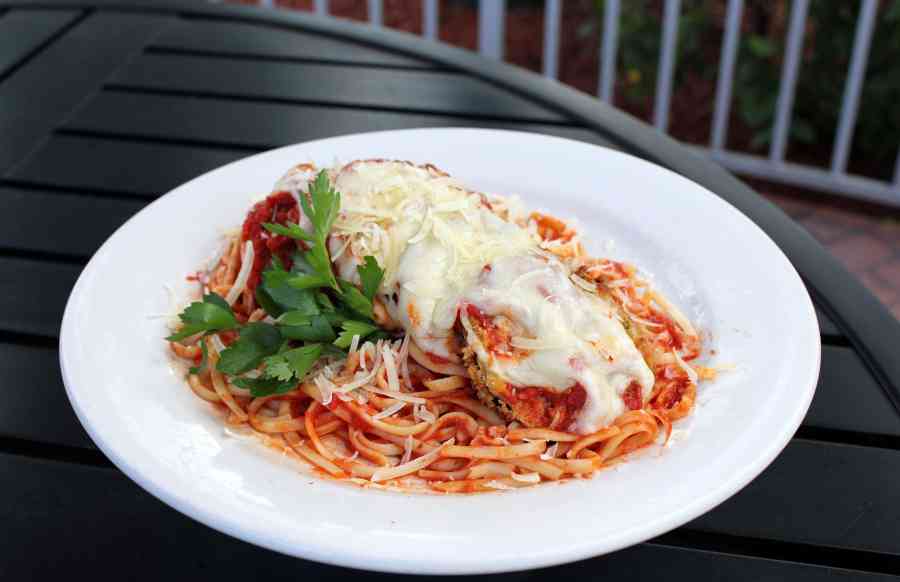 Overlook Grill Eggplant Parm