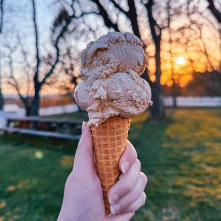 Person ice cream