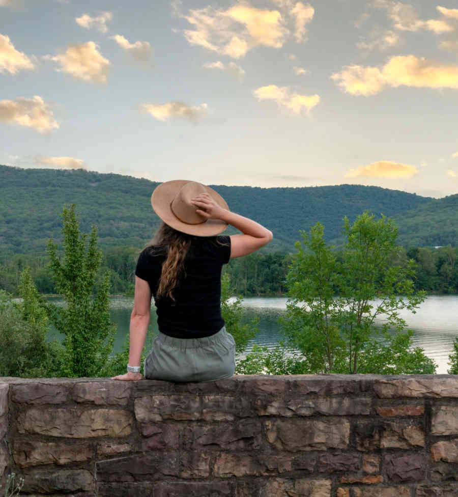 Anna Cook in Bald Eagle State Park copy