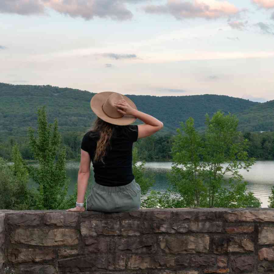 Anna Cook in Bald Eagle State Park