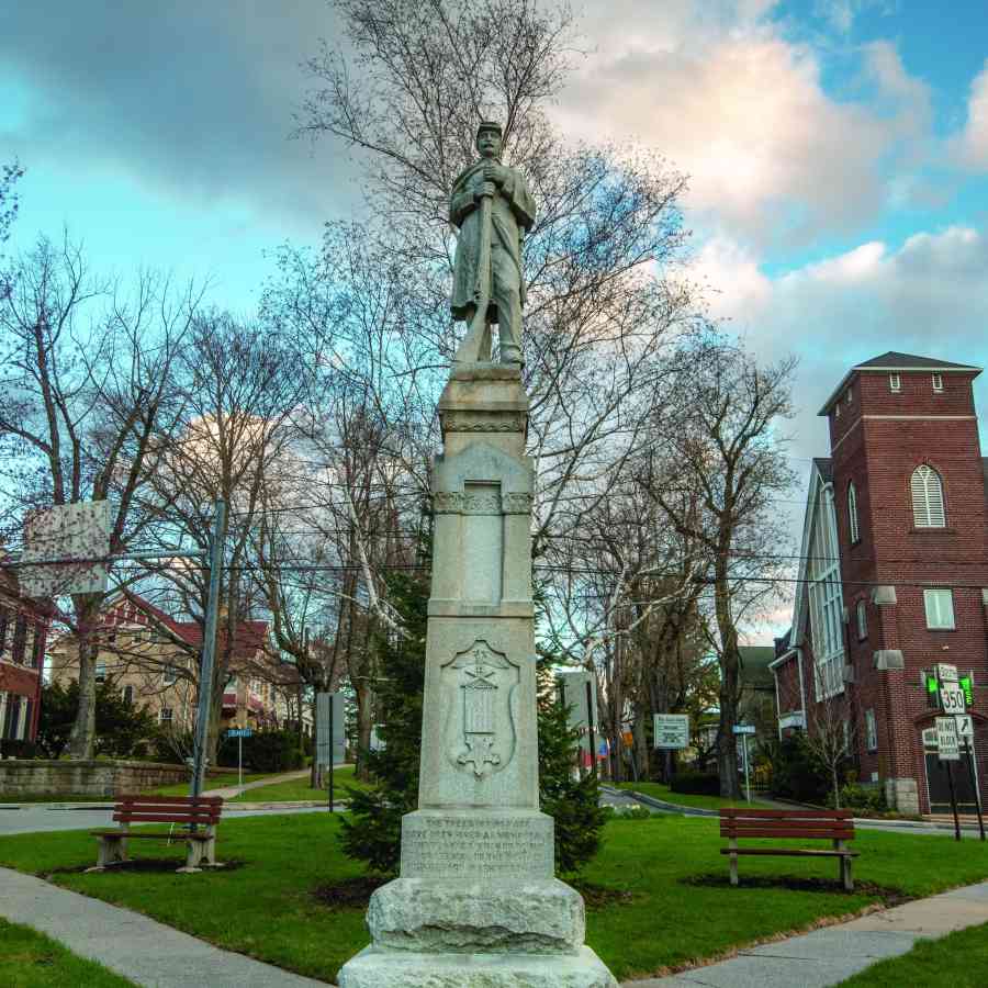 Downtown Philipsburg Civil War Memorial