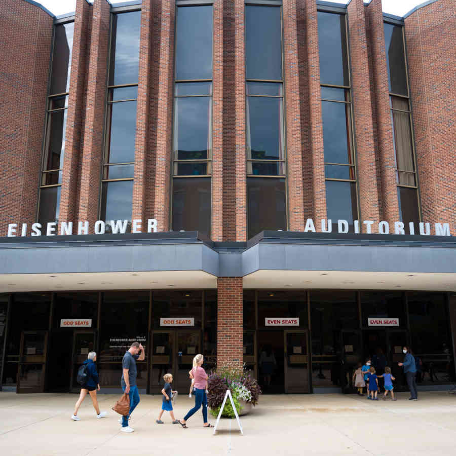 Eisenhower Auditorium credit Center for the Performing Arts