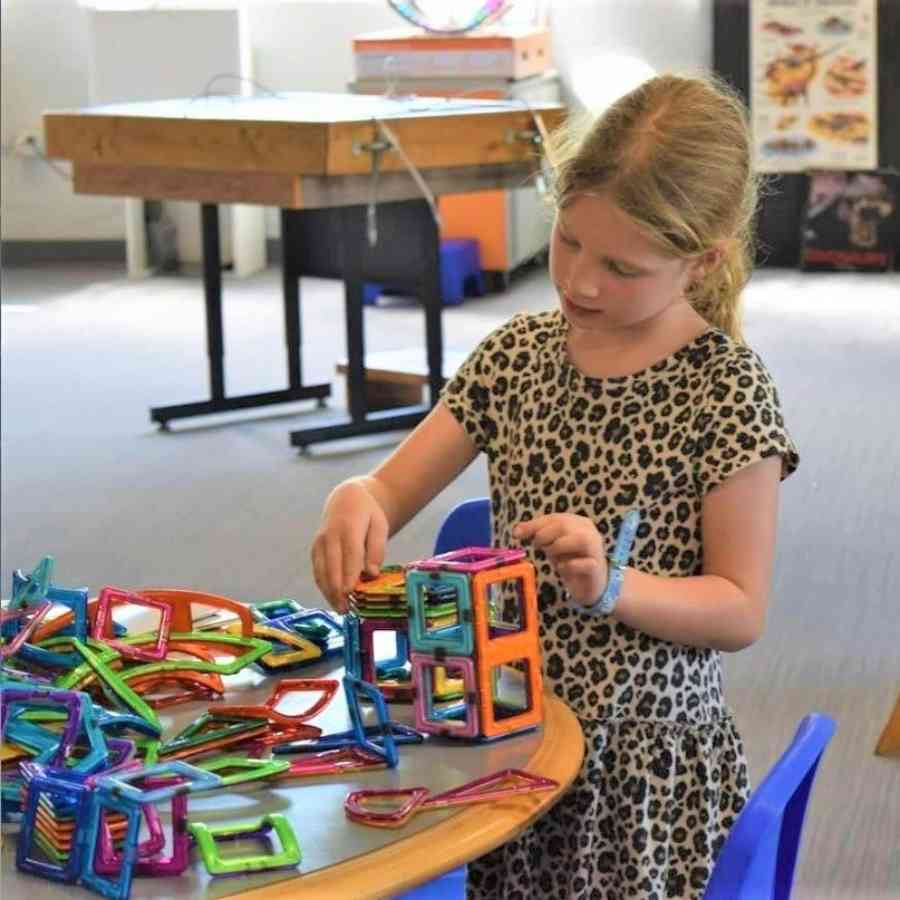 Kid in Discovery Space