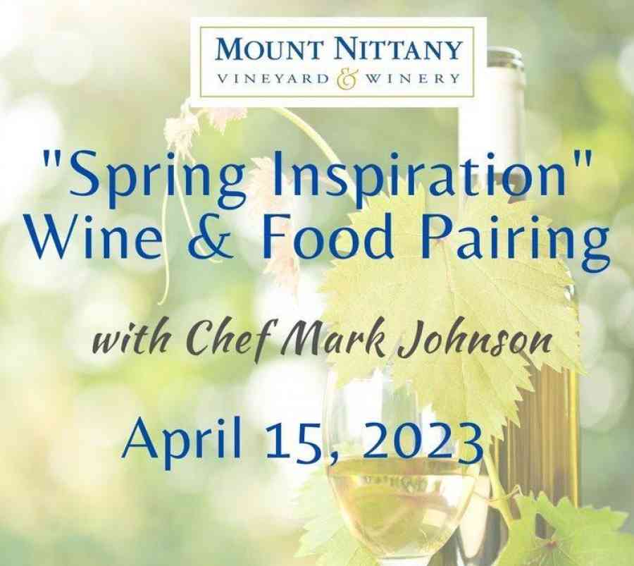 Spring inspiration wine and food