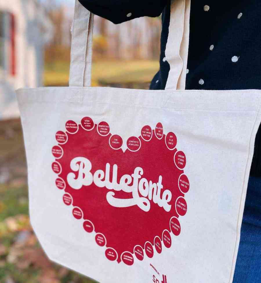 Bellefonte Crawl totebag