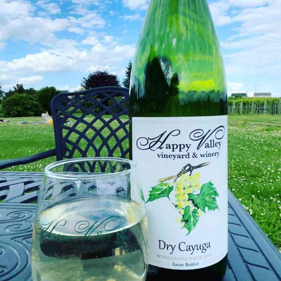 Happy valley vineyard and winery dry cayuga