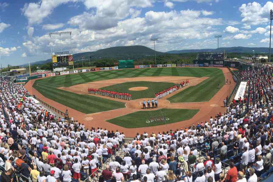 State College Spikes field