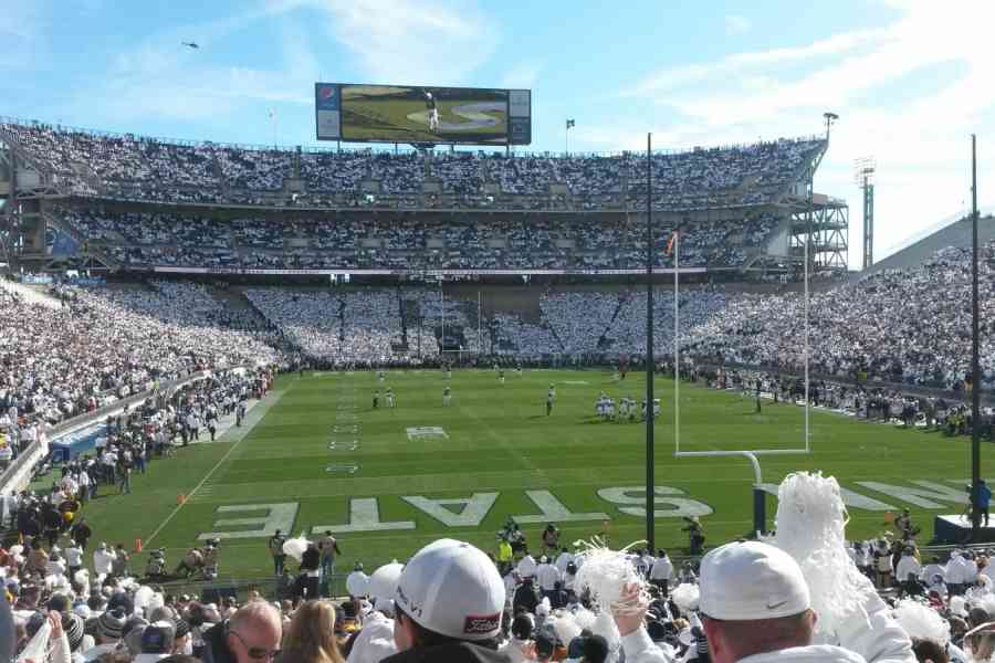 White Out at Beaver Stadium