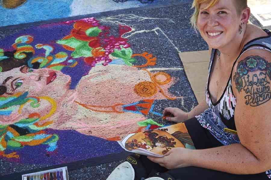 2016 Street Painting Woman