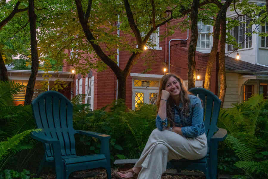 Anna Cook Hanging at Bellefonte Bn B