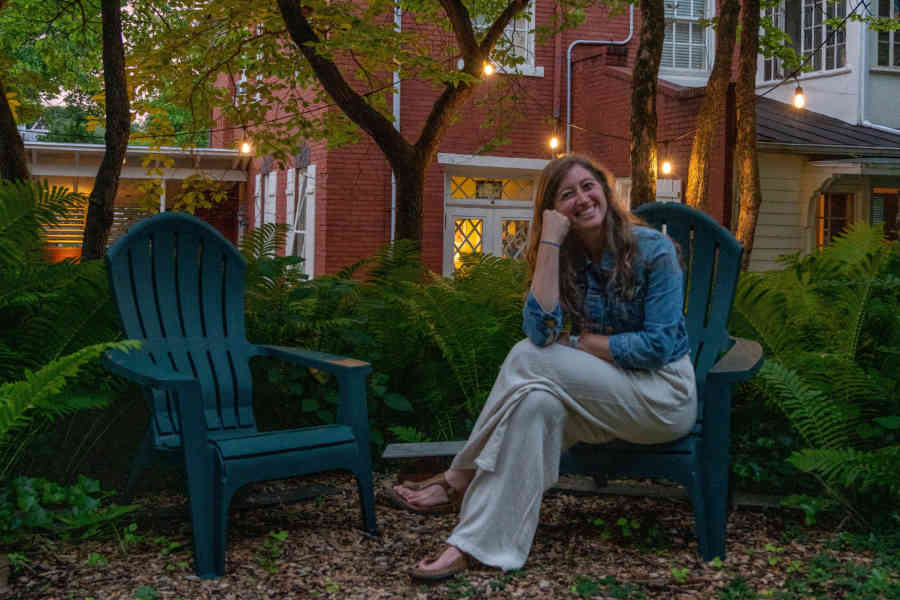Anna Cook Hanging at Bellefonte Bn B