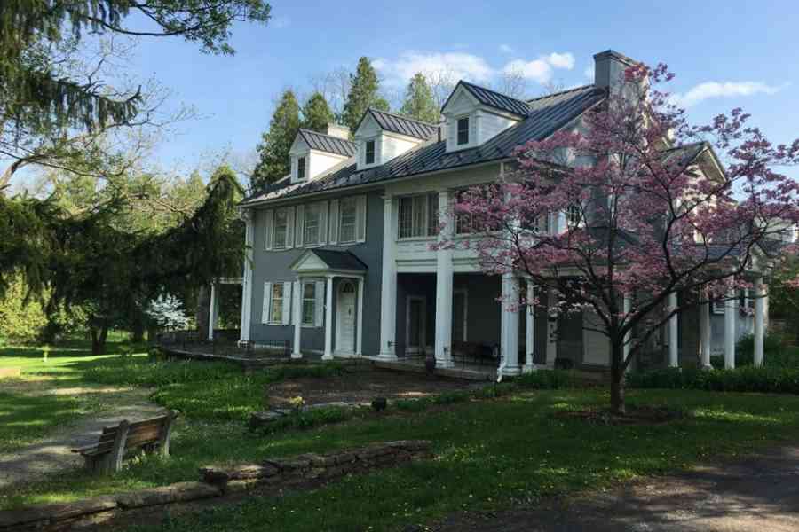 Bob Cameron Boal Mansion in Spring
