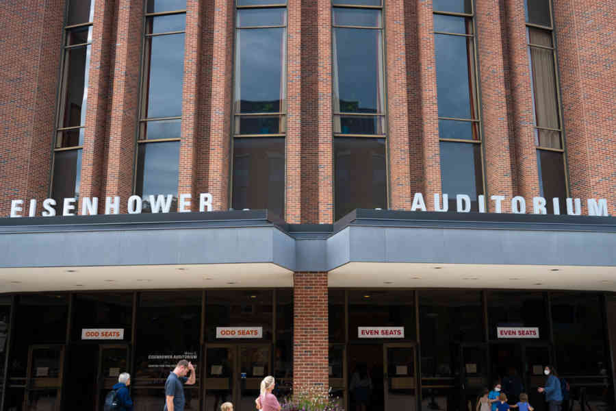 Eisenhower Auditorium credit Center for the Performing Arts